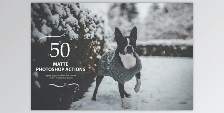 Download 50 Matte Photoshop Actions by Eldamar Studio