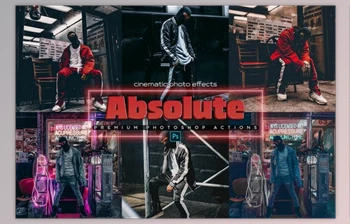 Download Absolute <span class='badge badge-warning'>Photoshop</span> Actions by SupremeTones