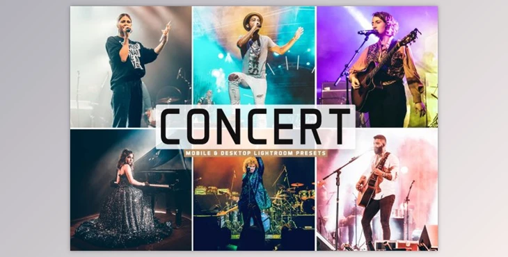 Download Concert Mobile & Desktop Lightroom Presets by creativetacos