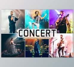 Download Concert Mobile & Desktop Lightroom Presets by creativetacos