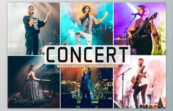 Download <span class='badge badge-warning'>Concert</span> Mobile & Desktop Lightroom Presets by creativetacos