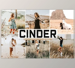 Download Cinder Mobile & Desktop Lightroom Presets by creativetacos