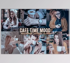 Download Cafe Time Photoshop Actions by 2lagus