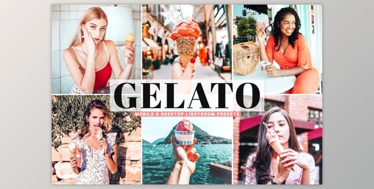 Download Gelato Mobile & Desktop Lightroom Presets by creativetacos