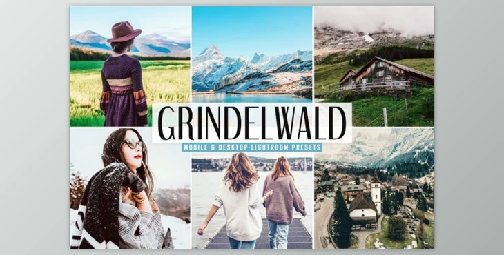 Download Grindelwald Mobile & Desktop Lightroom Presets by creativetacos
