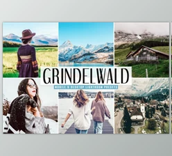 Download Grindelwald Mobile & Desktop Lightroom Presets by creativetacos