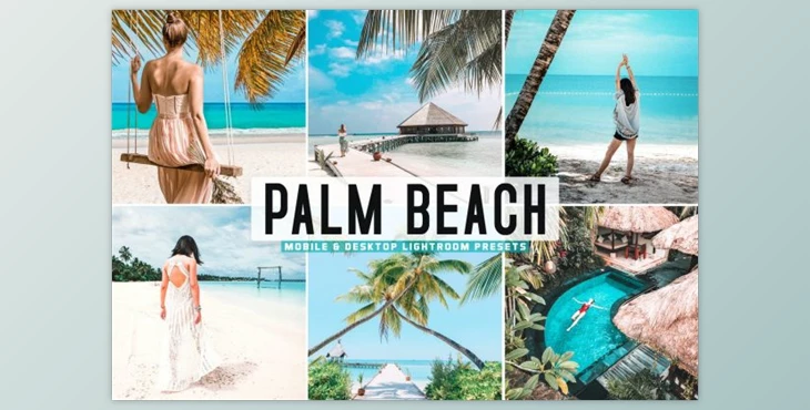 Download Palm Beach Mobile & Desktop Lightroom Presets by creativetacos