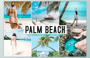 Download Palm <span class='badge badge-warning'>Beach</span> Mobile & Desktop Lightroom Presets by creativetacos