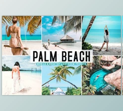 Download Palm Beach Mobile & Desktop Lightroom Presets by creativetacos