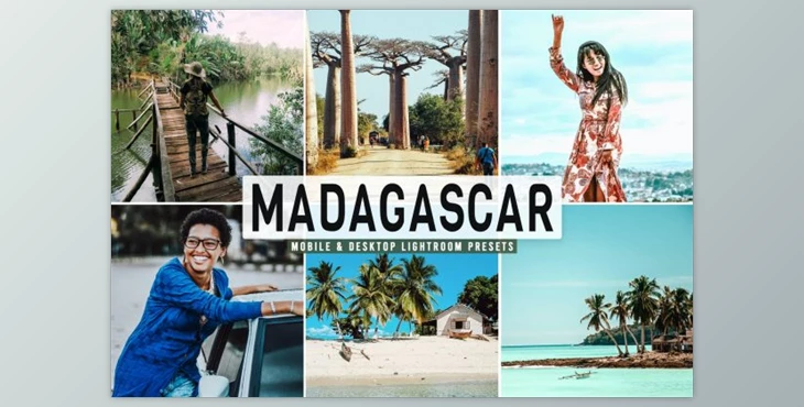 Download Madagascar Mobile & Desktop Lightroom Presets by creativetacos