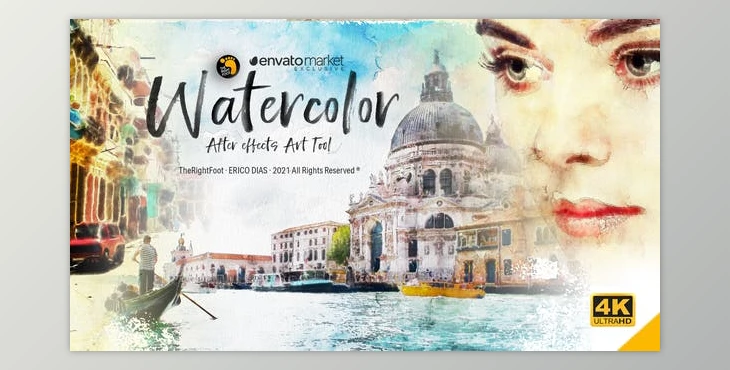 Download Watercolor AE Art Tool (Videohive 32010207) - AE Project