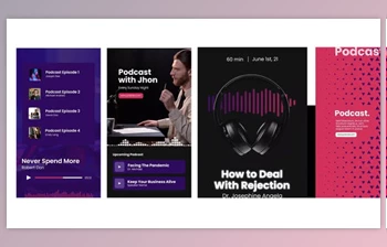 Download Audio Podcast Visualizer Stories (Videohive <span class='badge badge-warning'>32229690</span>)