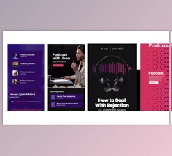 Download Audio Podcast Visualizer Stories (Videohive 32229690)