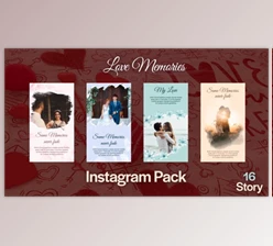 Download Love Memories Instagram Pack (Videohive 32238638) - AE Project
