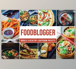Download Foodblogger Mobile and Desktop Lightroom Presets by Laksmita