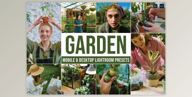 Download Garden Mobile and Desktop Lightroom Presets by Laksmitagraphics