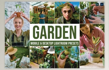 Download <span class='badge badge-warning'>Garden</span> Mobile and Desktop Lightroom Presets by Laksmitagraphics