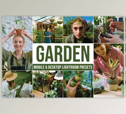 Download Garden Mobile and Desktop Lightroom Presets by Laksmitagraphics