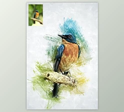 Download Modern Digital Paint Photoshop Action By denis154 (ATN, ABR, PAT, txt)