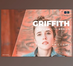 Download Griffith Desktop and Mobile Lightroom Preset by Bangset