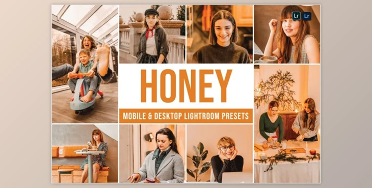 Download Honey Mobile and Desktop Lightroom Presets by Laksmita