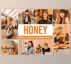 Download Honey Mobile and Desktop Lightroom Presets by Laksmita
