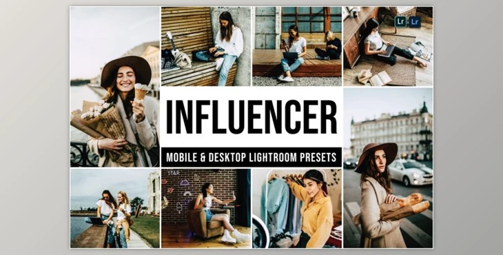 Download Influencer Mobile and Desktop Lightroom Presets by Laksmita