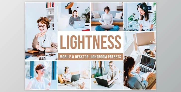 Download Lightness Mobile and Desktop Lightroom Presets by Laksmita