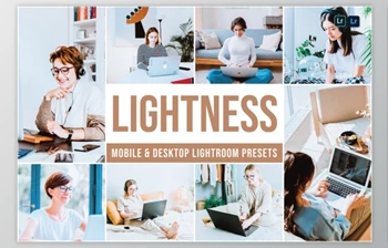 Download <span class='badge badge-warning'>Lightness</span> Mobile and Desktop Lightroom Presets by Laksmita