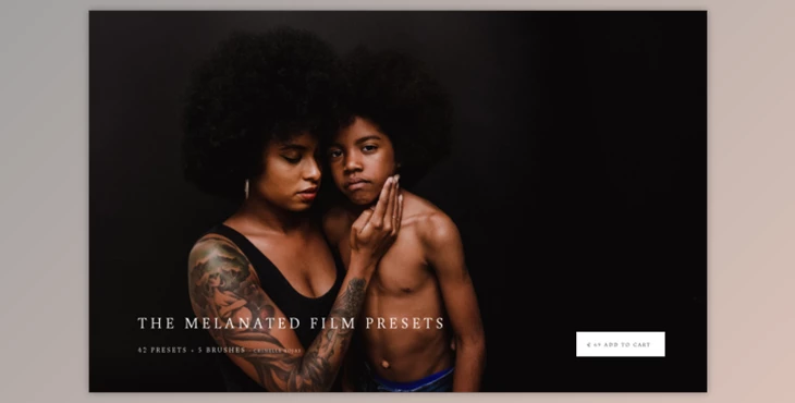 Download The Melenated Film Presets by Chinelle Rojas