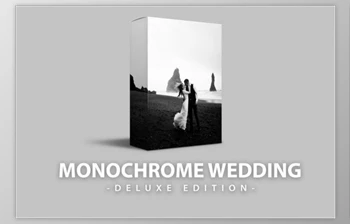 Download Monochrome Wedding Deluxe <span class='badge badge-warning'>Edition</span> - Desktop Mobile by LightPreset