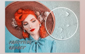 Download Oil Paint Photo <span class='badge badge-warning'>Effect</span> on Cracked Wall Surface Mockup By SdecoretMockup (<span class='badge badge-warning'>PSDT</span>)