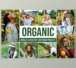 Download Organic Mobile and Desktop Lightroom Presets by Laksmita