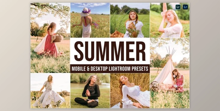 Download Summer Mobile and Desktop Lightroom Presets by Laksmita