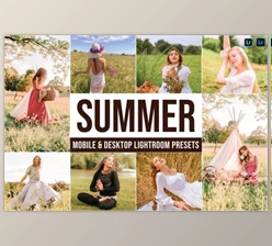 Download Summer Mobile and Desktop Lightroom Presets by Laksmita