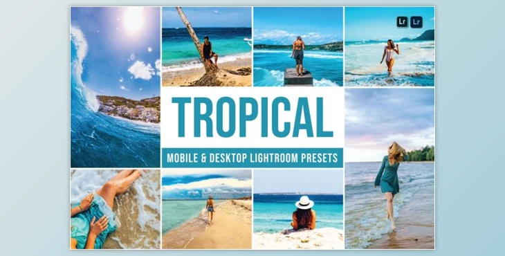 Download Tropical Mobile and Desktop Lightroom Presets by Laksmita