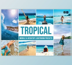 Download Tropical Mobile and Desktop Lightroom Presets by Laksmita