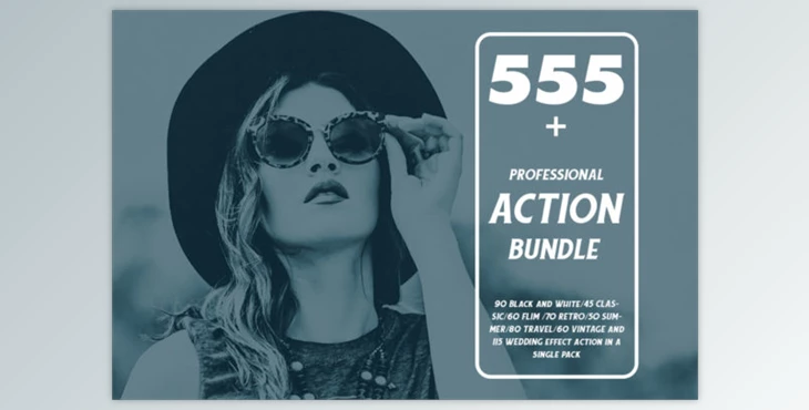 Download 555+ Professional Photoshop Action by RS DESIGN