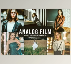 Download Analog Film Mobile & Desktop Lightroom Presets by creativetacos