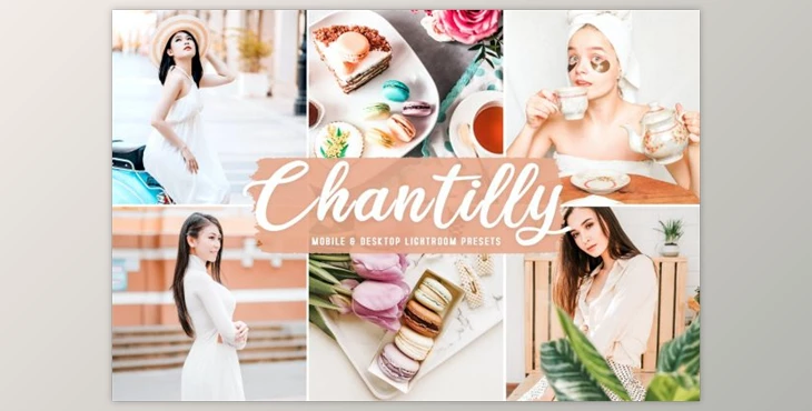 Download Chantilly Mobile & Desktop Lightroom Presets by creativetacos