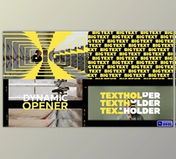 Download Dynamic Opener - MOGRT (Videohive 31945056)