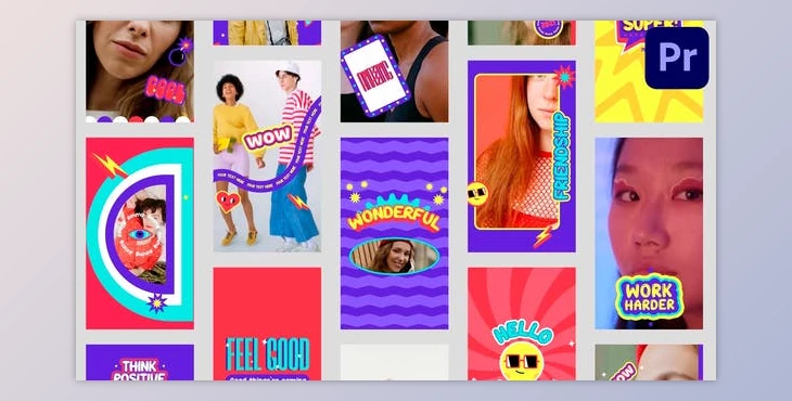 Download Colorful Stories Pack (Videohive 31971668) - PR Project