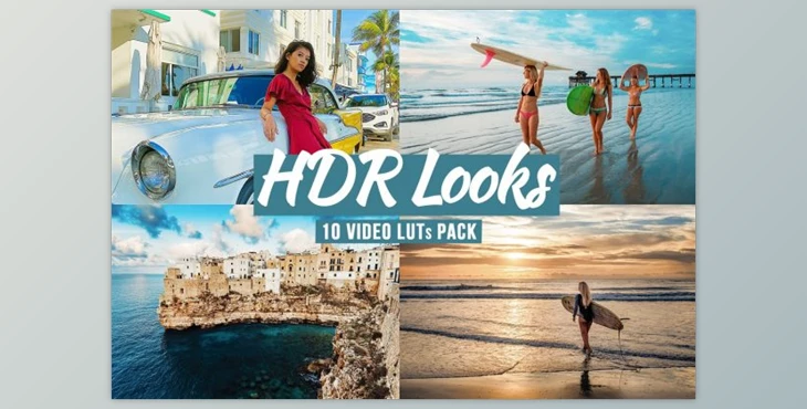 Download HDR Looks – LUTs Pack By CineMart
