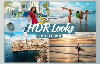 Download HDR Looks – LUTs <span class='badge badge-warning'>Pack</span> By CineMart