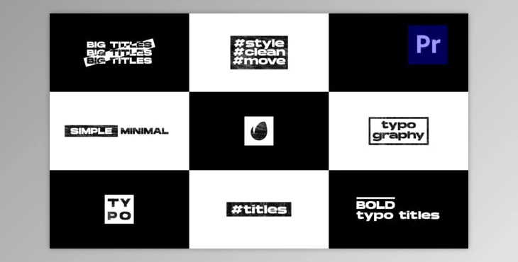 Download Big Typo Titles (Videohive 31906270) - PR Project