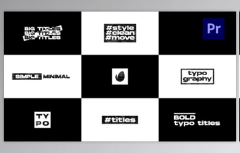Download Big Typo Titles (<span class='badge badge-warning'>Videohive</span> 31906270) - PR <span class='badge badge-warning'>Project</span>