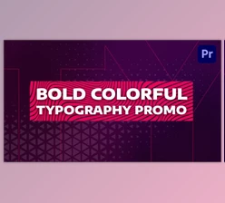 Download Bold Colorful Typography Promo - Mogrt (Videohive 31901878)