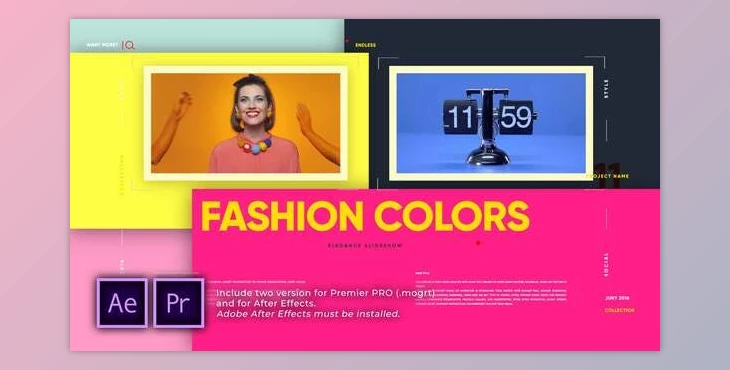 Download Fashion Colors Elegance Slideshow (Videohive 31739132) - PR Project