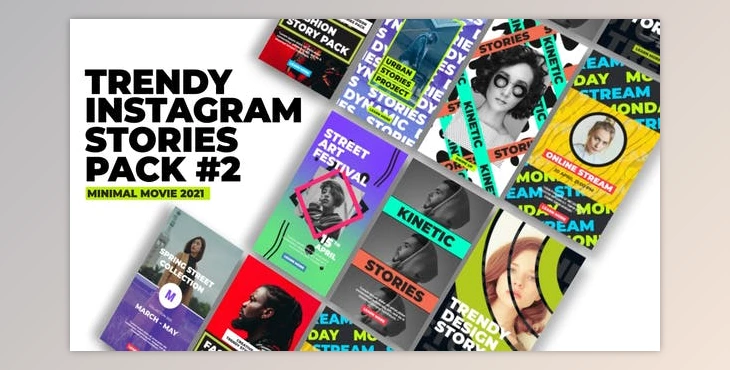 Download Instagram Stories Trendy V2 (Videohive 31652546) - PR Project