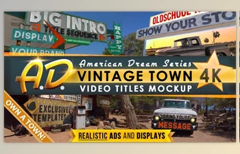 Download Vintage <span class='badge badge-warning'>Town</span> Titles Intro - AD (Videohive 31902618) - AE Project